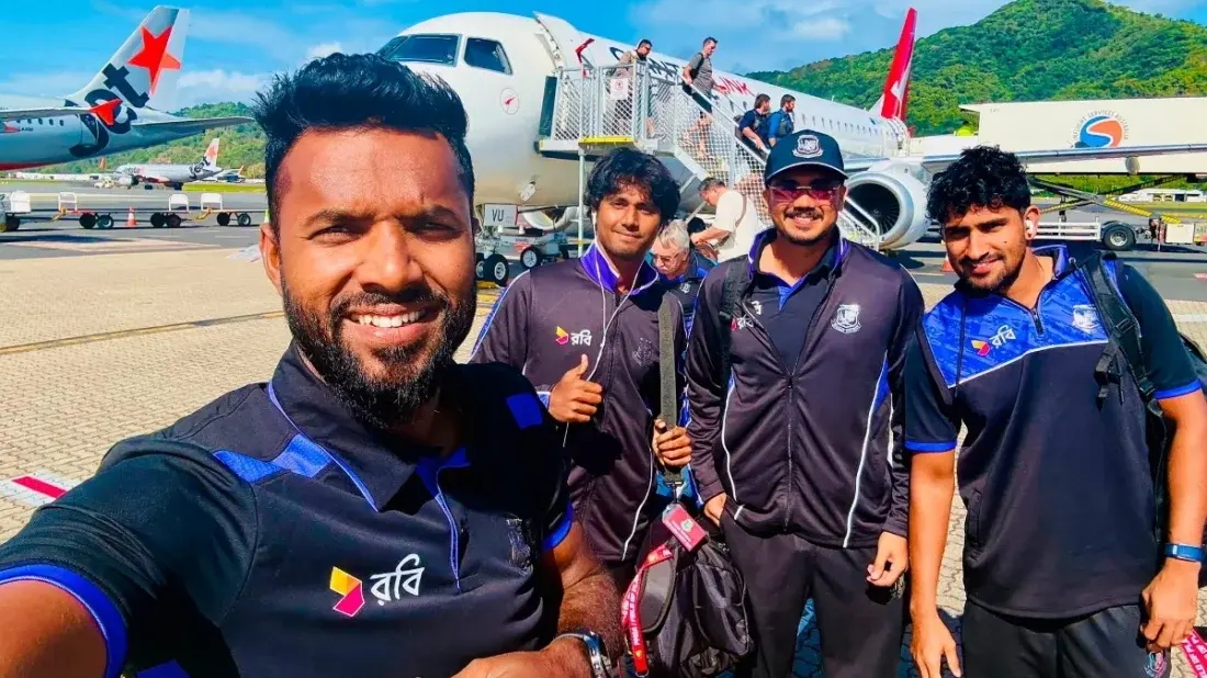 ১৪ ঘণ্টার ভ্রমণ শেষে ম্যাকাইয়ে টাইগাররা, সামনে সিরিজ জয়ের হাতছানি