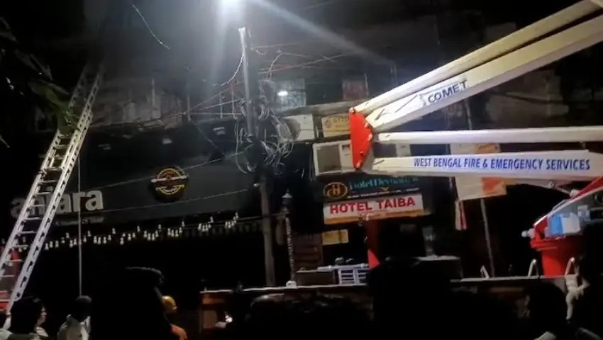 কলকাতার হোটেলে আগুন, ৯ জন বাংলাদেশি নিহত