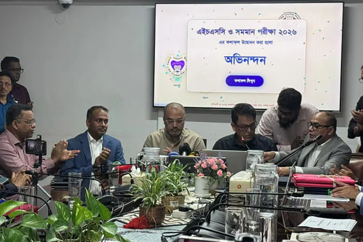 এইচএসসিতে পাসের হার কমে ৫২.১২ শতাংশ, জিপিএ-৫ পেয়েছে ৪০ হাজার ৮৪ জন