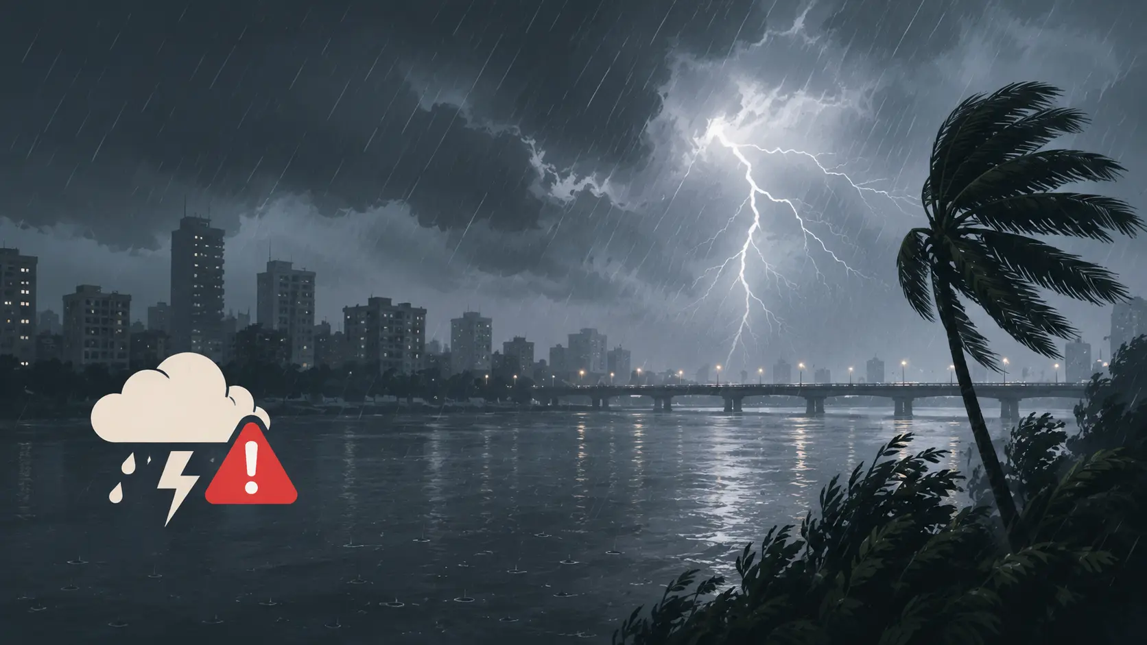 ঢাকাসহ ১৮ অঞ্চলে রাতের মধ্যে ঝড়-বৃষ্টির সতর্কতা, নদীবন্দরে ১ নম্বর সংকেত