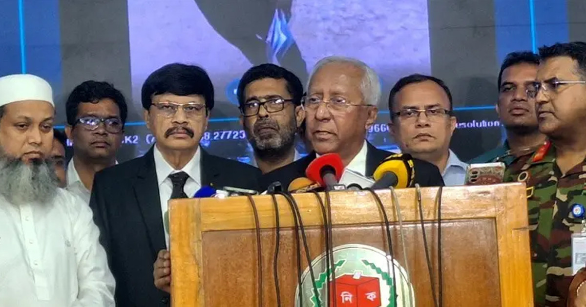 ঠাকুরগাঁও-১ আসনের উপনির্বাচন নিয়ে সন্তুষ্ট ইসি, অনিয়মের অভিয...