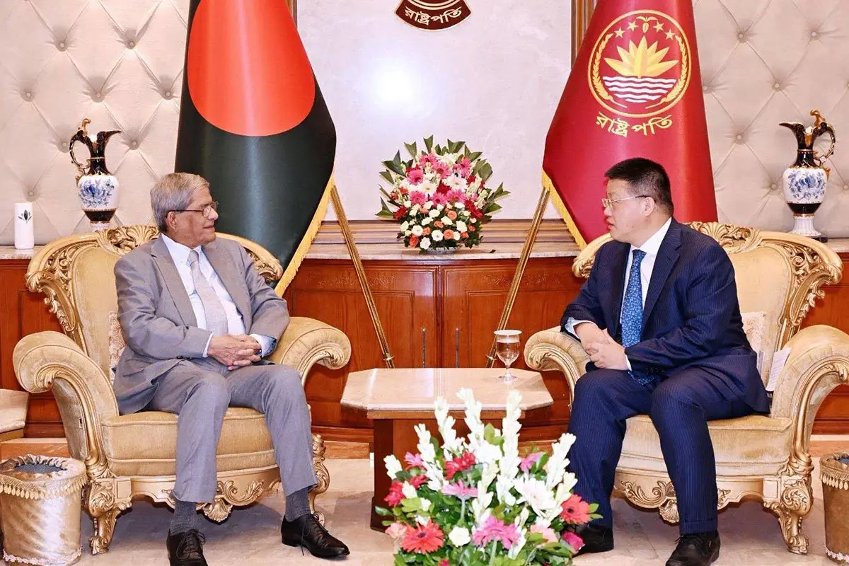 রাষ্ট্রপতি মির্জা ফখরুলকে চীন সফরের আমন্ত্রণ শি জিনপিংয়ের